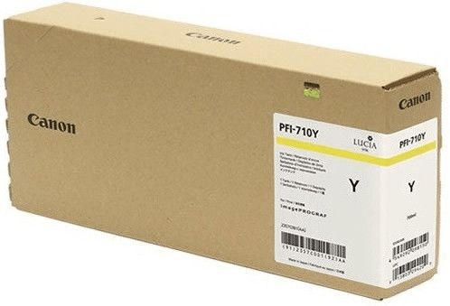 Image of Canon PFI-710Y cartuccia Inkjet Originale Giallo 074