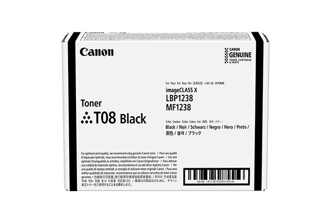 Image of Canon TONER T08 BLACK toner 1 pz Originale Nero 074