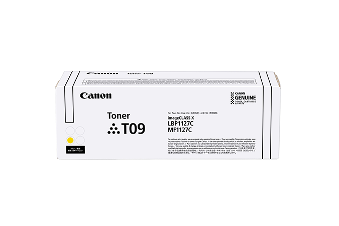 Image of Canon TONER T09 Y toner 1 pz Originale Giallo 074