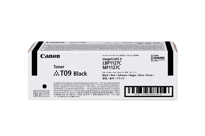 Image of Canon TONER T09 BK toner 1 pz Originale Nero 074