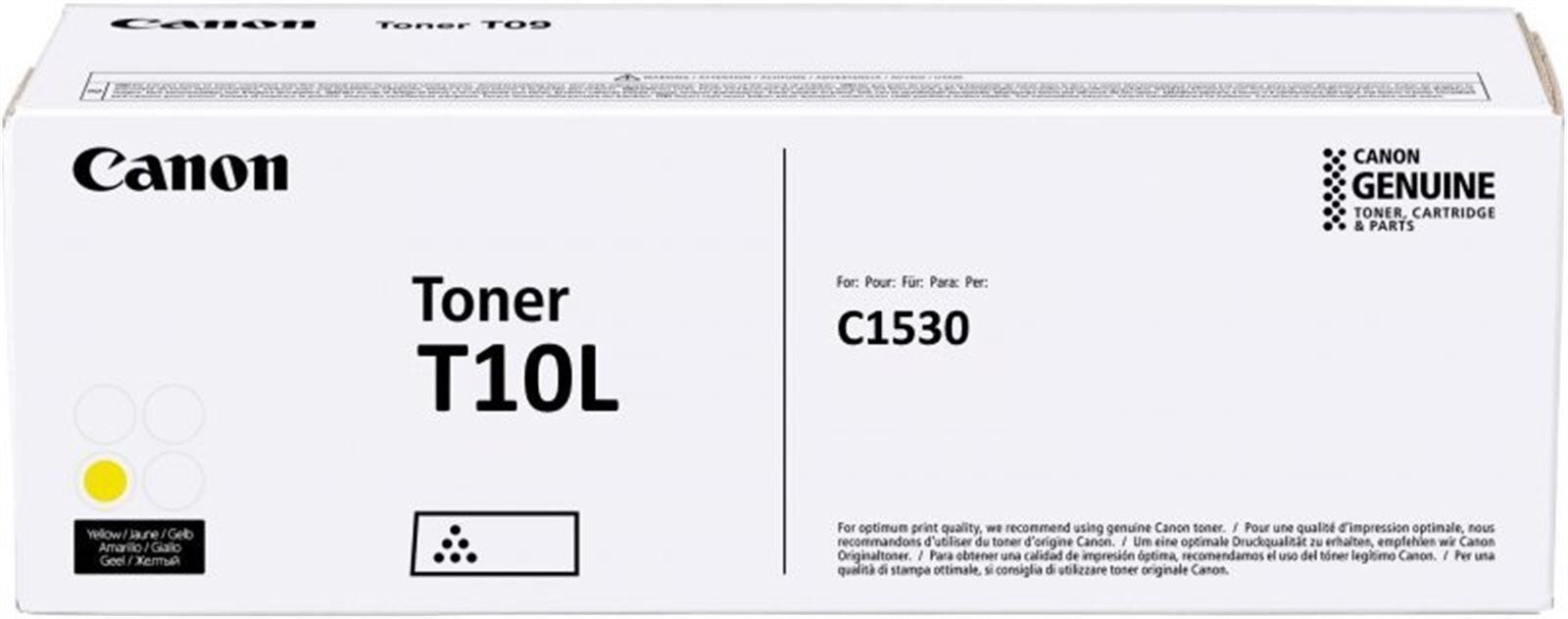 Image of Canon T10L toner 1 pz Originale Giallo 074