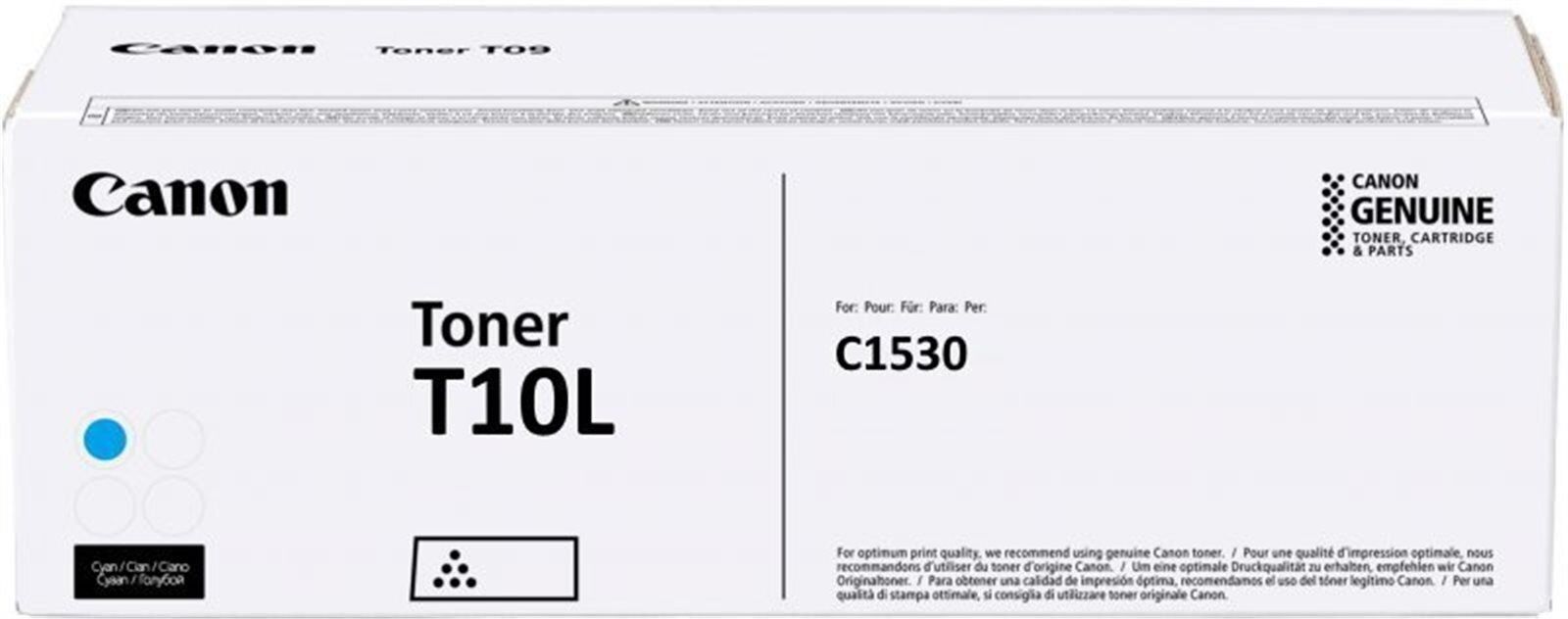 Image of Canon T10L toner 1 pz Originale Ciano 074