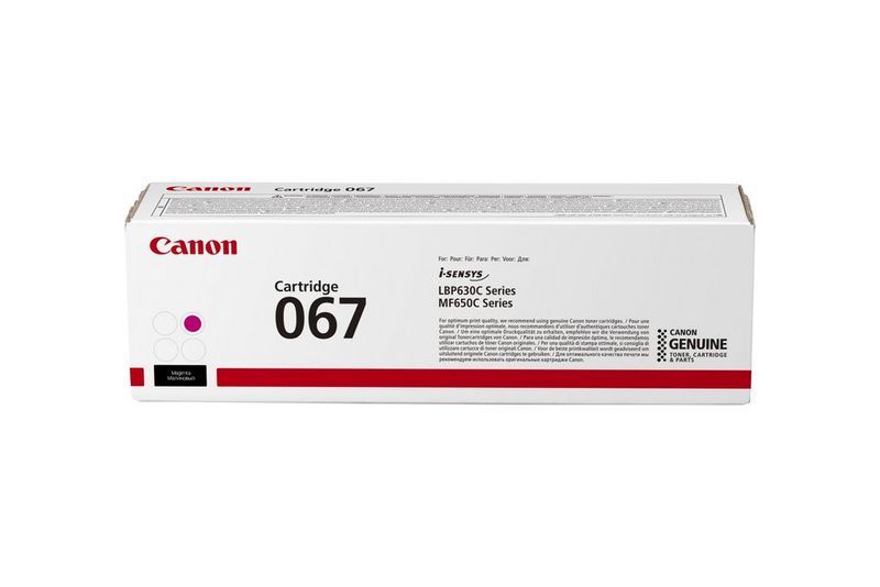 Image of Canon 067 toner 1 pz Originale Magenta 074