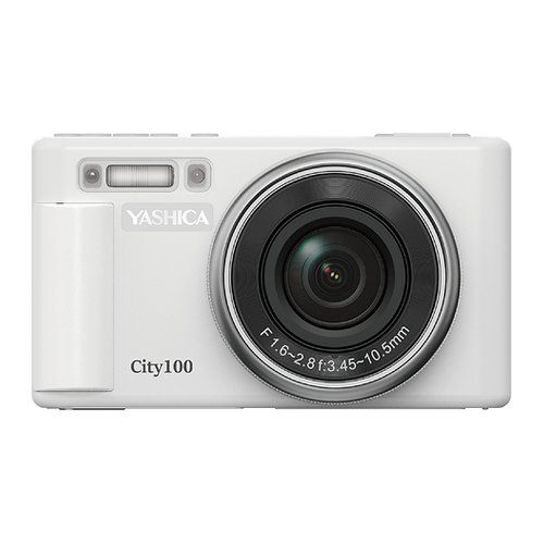 Image of Fotocamera compatta Yashica YAS DGC100 WH CITY 100 bianco 074