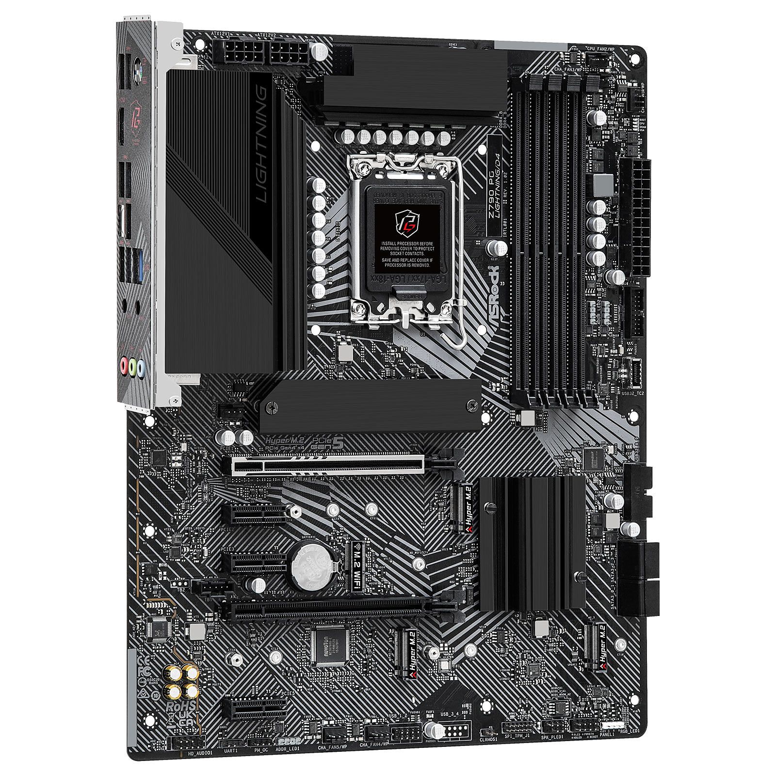 Image of ASROCK MB Z790, Z790 PG LIGHTNING/D4, LGA 1700 4DDR4 074