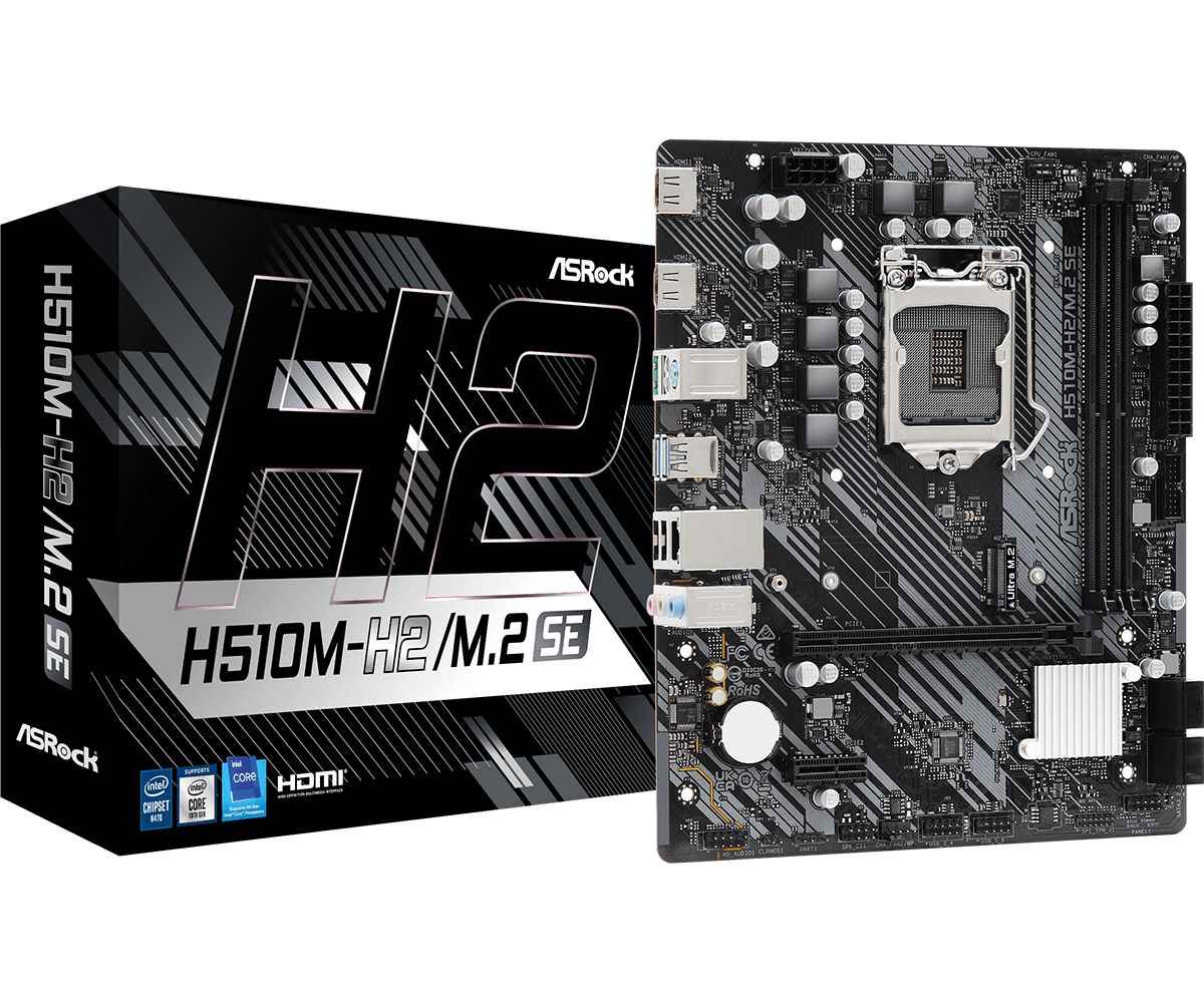 Image of MB ASROCK H510M-H2/M.2 SE SKT1200 H5 *10/11GEN.* DDR4 U3.2 M.2 074