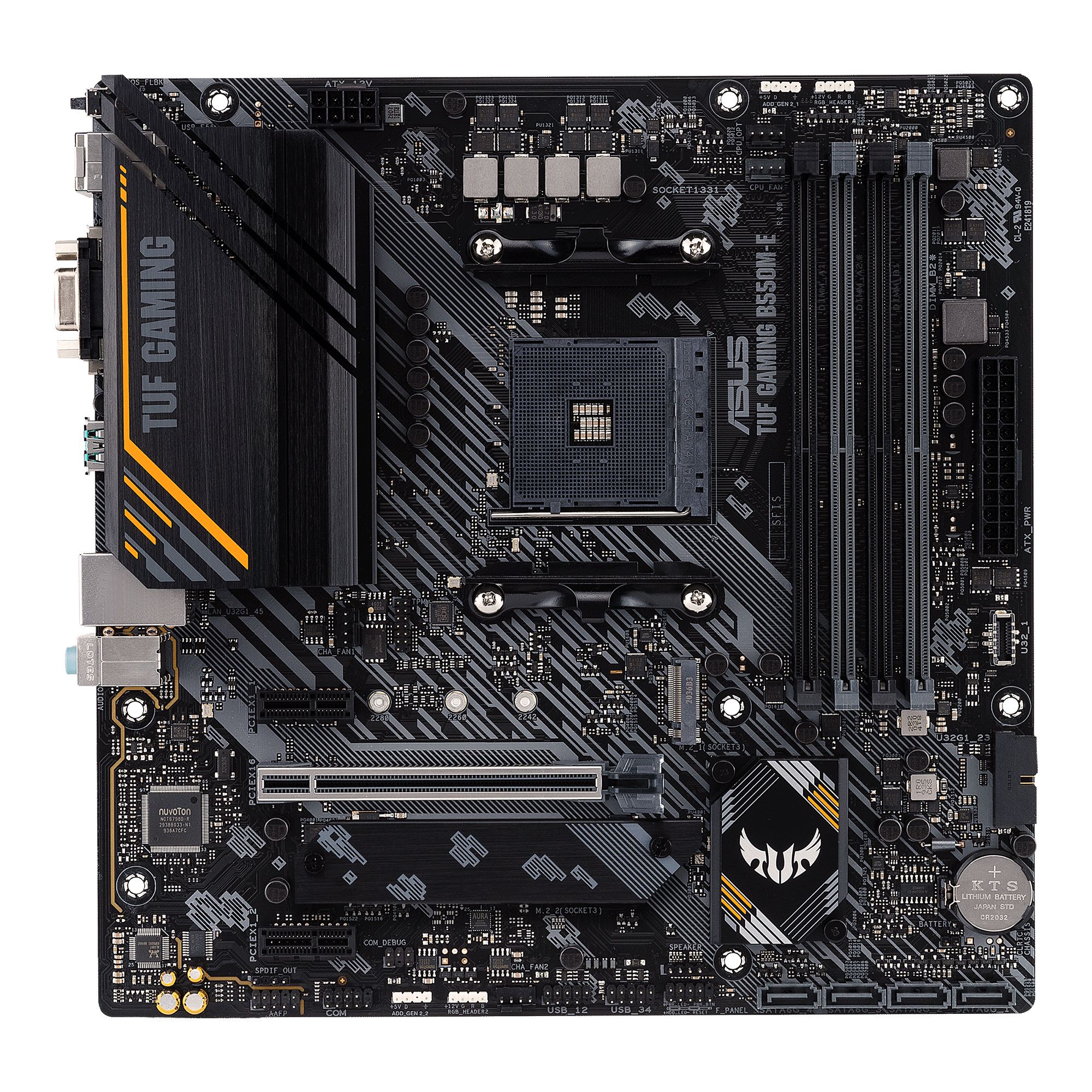 Image of ASUS TUF GAMING B550M-E AMD B550 Socket AM4 micro ATX 074