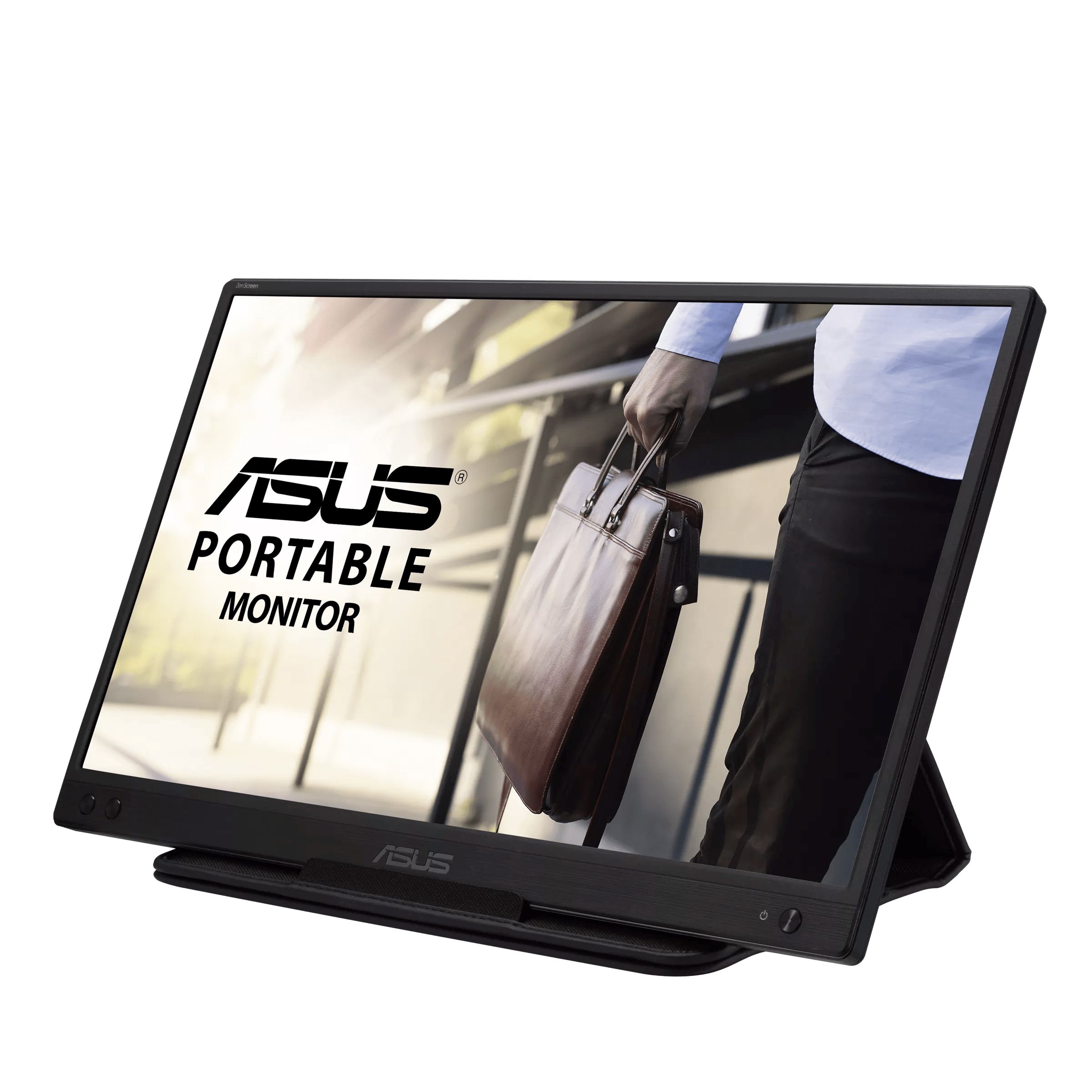 Image of ASUS ZenScreen MB166C Monitor PC 39,6 cm (15.6") 1920 x 1080 Pixel Full HD LED Nero 074