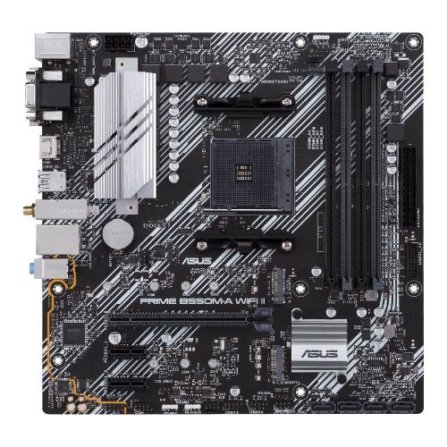 Image of ASUS PRIME B550M-A WIFI II AMD B550 Socket AM4 micro ATX 074