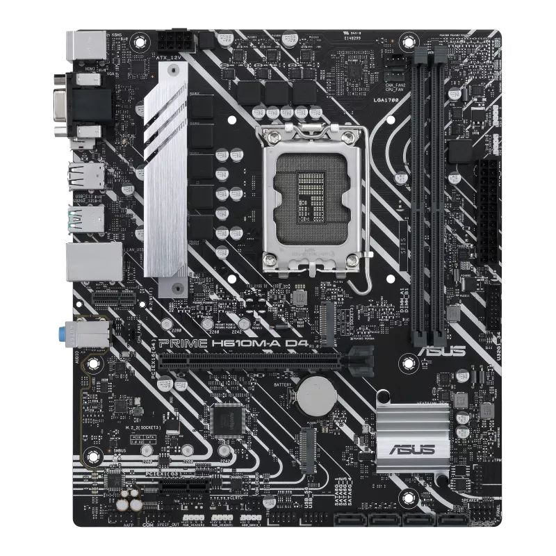 Image of ASUS PRIME H610M-A D4-CSM Intel H610 LGA 1700 micro ATX 074