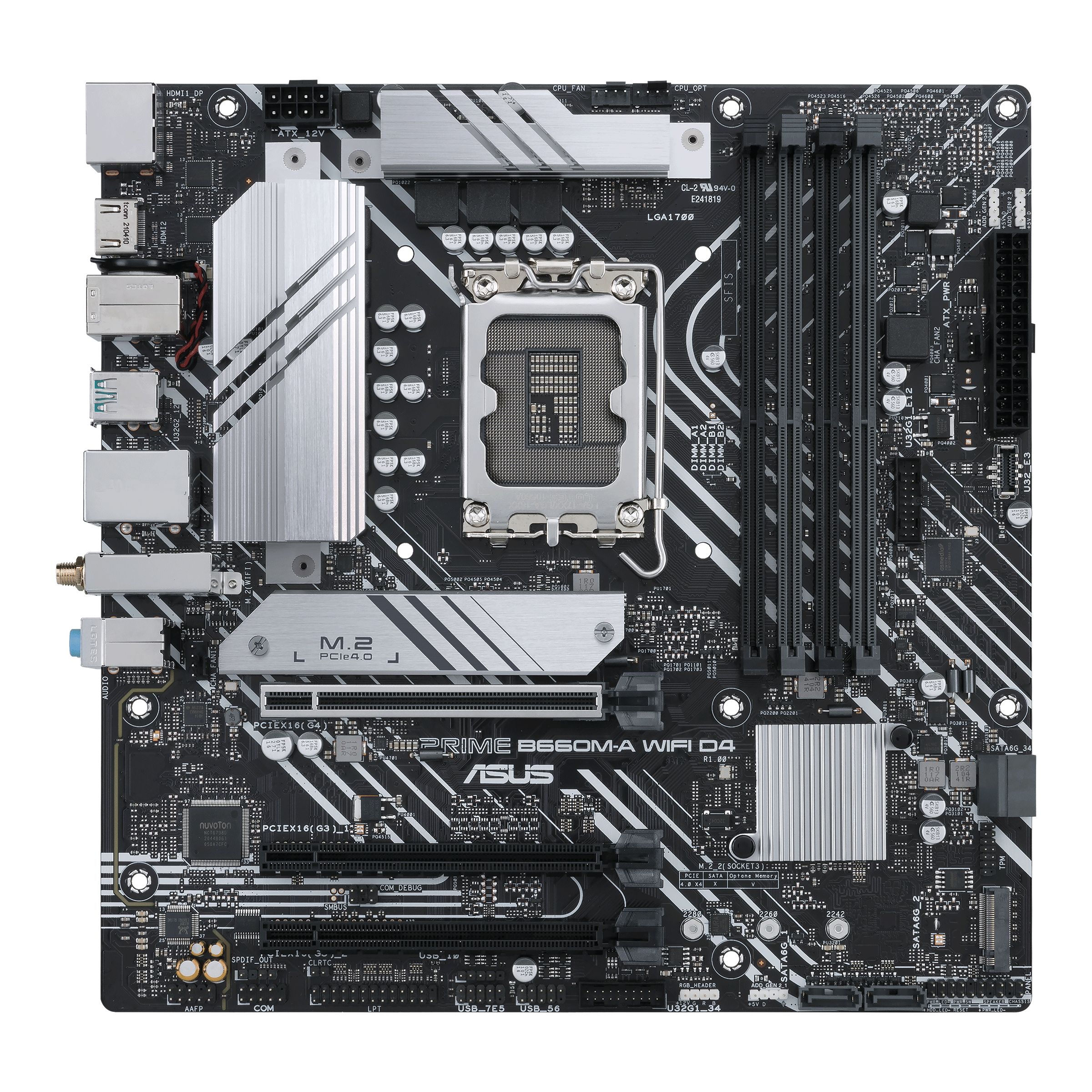 Image of ASUS PRIME B660M-A WIFI D4 Intel B660 LGA 1700 micro ATX 074