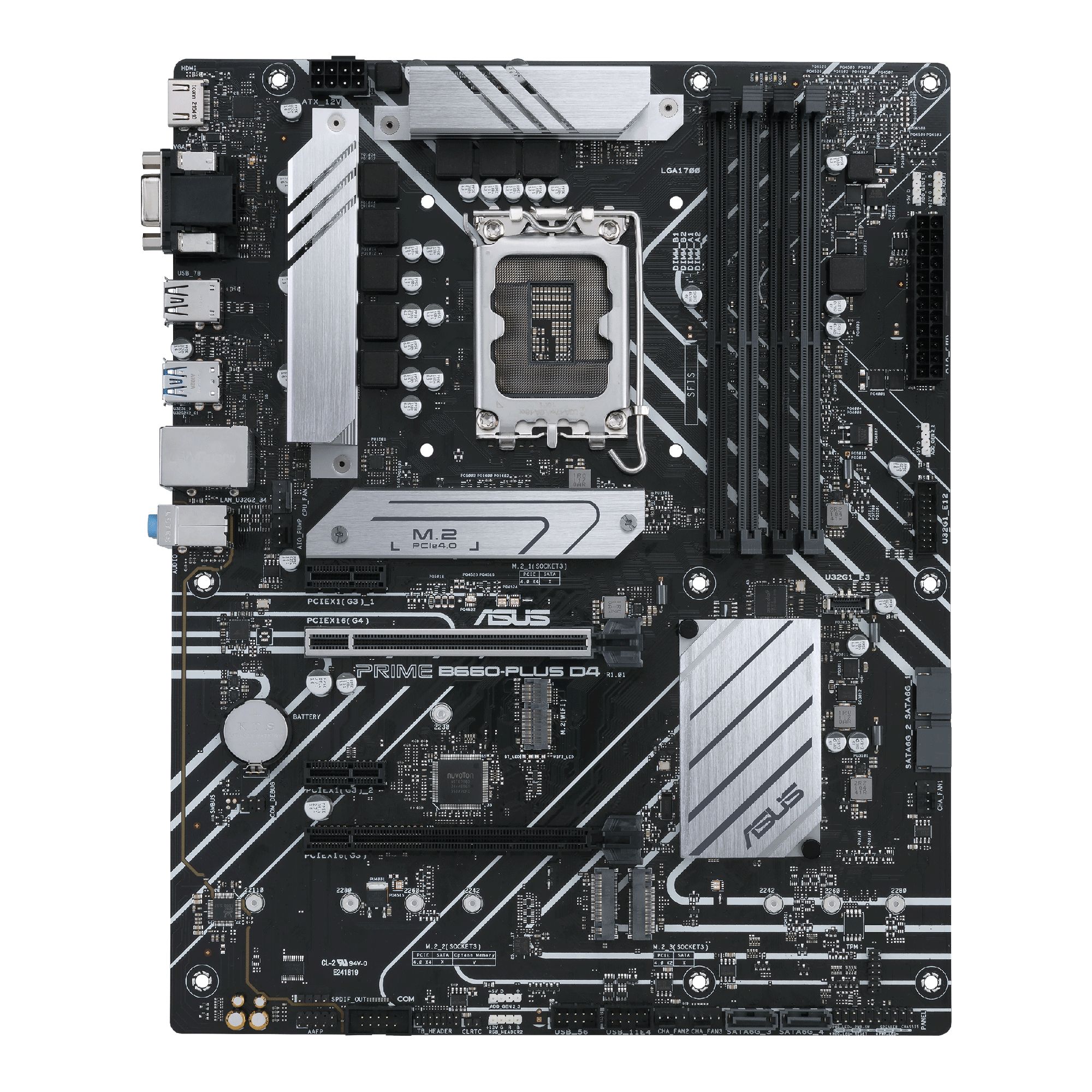 Image of ASUS PRIME B660-PLUS D4 Intel B660 LGA 1700 ATX 074