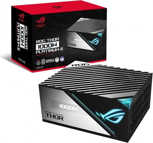 Image of ASUS ROG THOR 1000P2-GAMING alimentatore per computer 1000 W 20+4 pin ATX ATX Nero, Argento 074