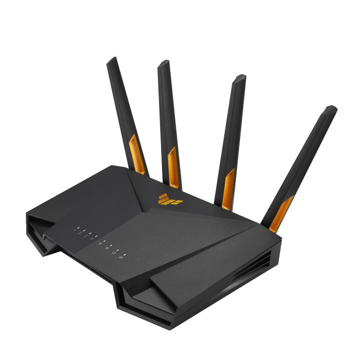 Image of ASUS TUF Gaming AX3000 V2 router wireless Gigabit Ethernet Dual-band (2.4 GHz/5 GHz) Nero, Arancione 074