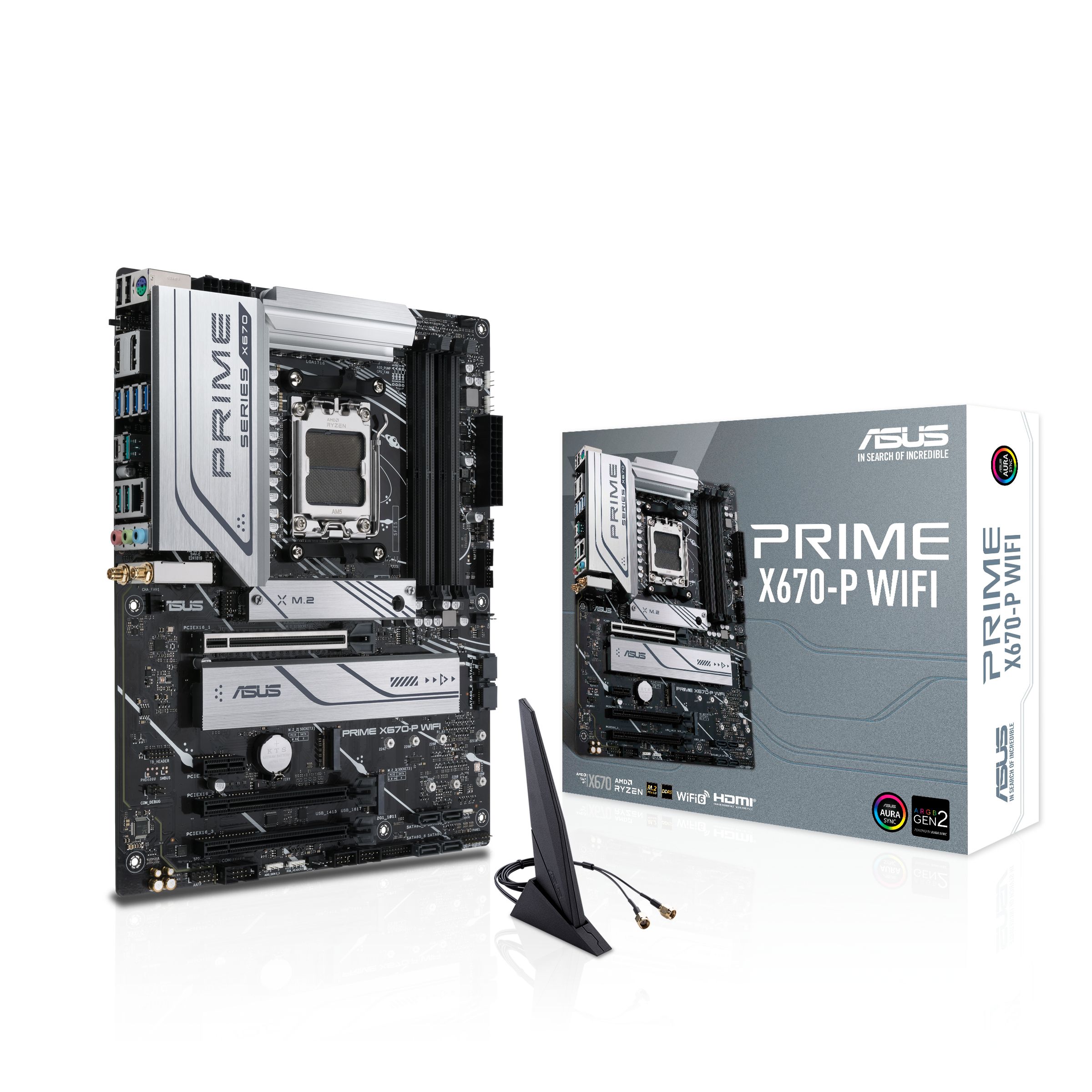 Image of ASUS PRIME X670-P WIFI AMD X670 Socket AM5 ATX 074