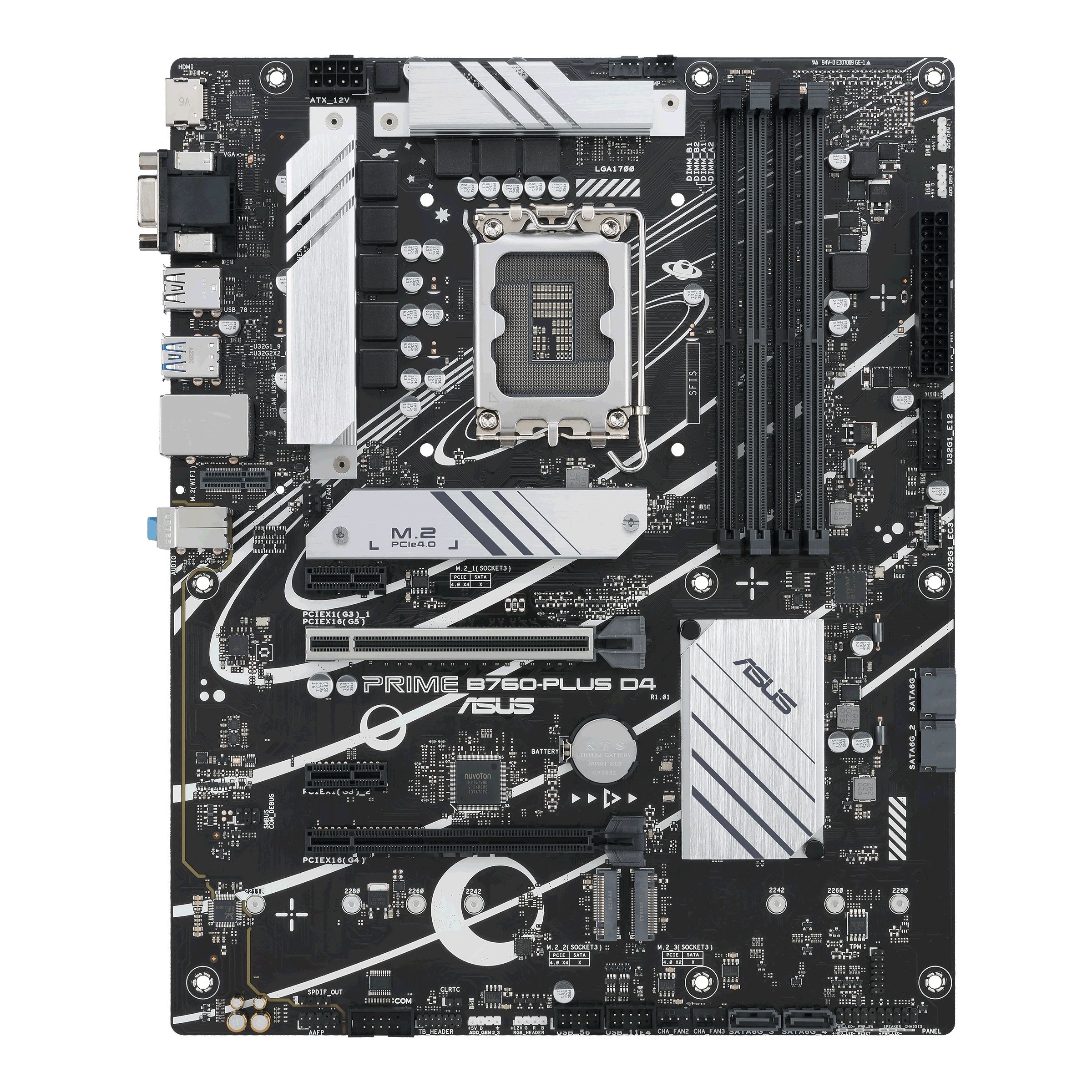 Image of ASUS PRIME B760-PLUS D4 Intel B760 LGA 1700 ATX 074