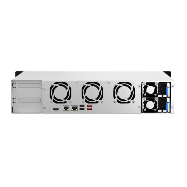 Image of QNAP TS-864EU-RP-8G server NAS e di archiviazione Armadio (2U) Intel® Celeron® N5095 8 GB DDR4 0 TB QNAP Turbo System Nero 074