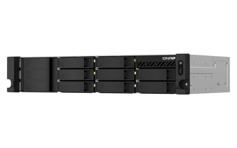 Image of QNAP TS-864EU-8G server NAS e di archiviazione Armadio (2U) Intel® Celeron® 8 GB DDR4 0 TB QNAP Turbo System Nero 074