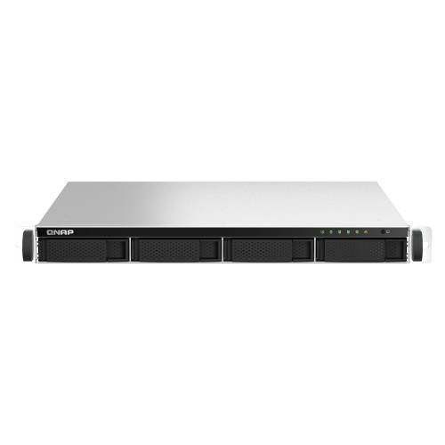 Image of QNAP TS-464U-RP NAS Rack (1U) Intel® Celeron® N5095 8 GB DDR4 0 TB QNAP Turbo System Alluminio, Nero 074