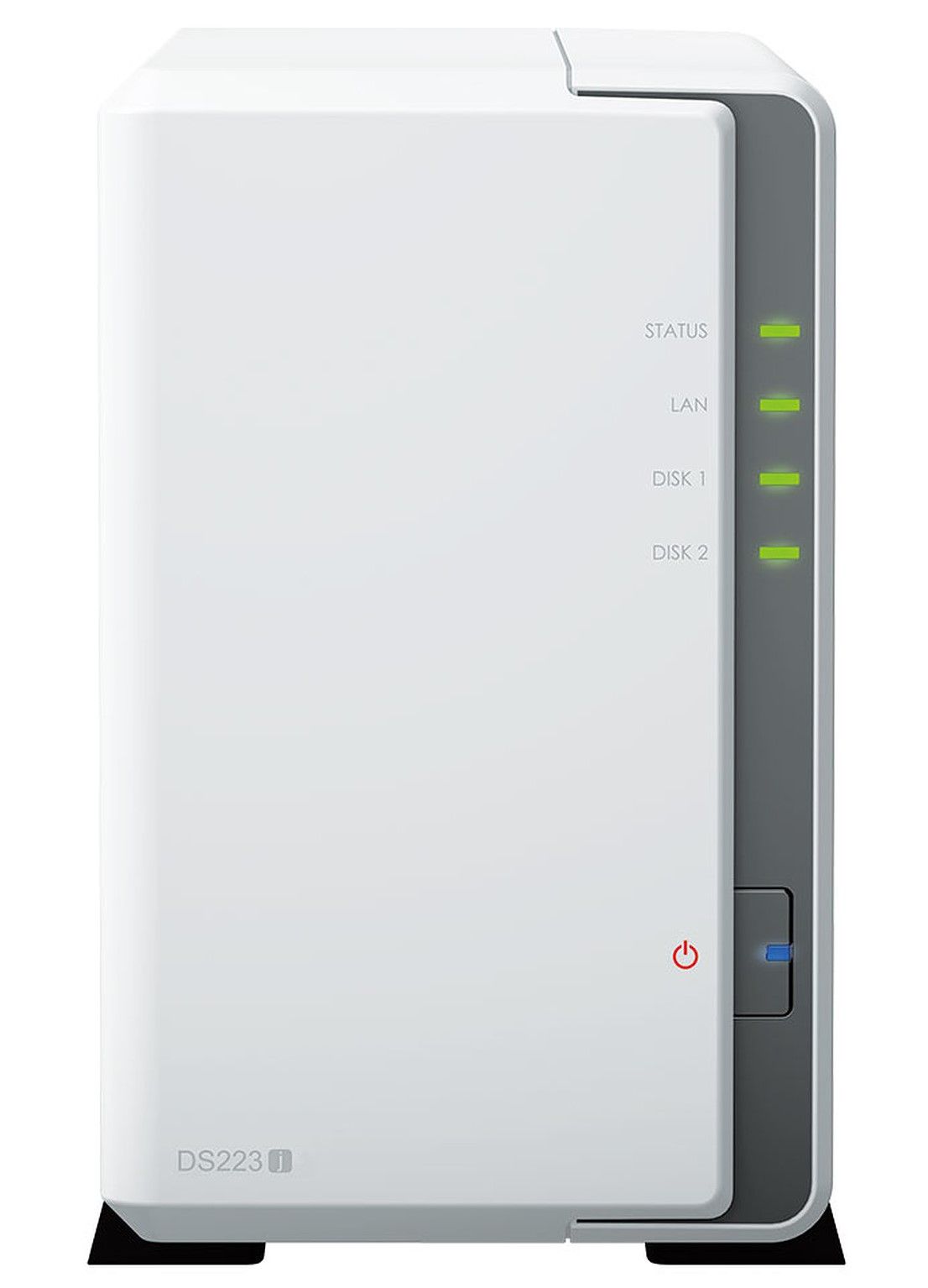 Image of NAS SYNOLOGY DS223J 2HD3.5/2.5 DD R4 1GB-1PGIGA-2P USB3.2 074