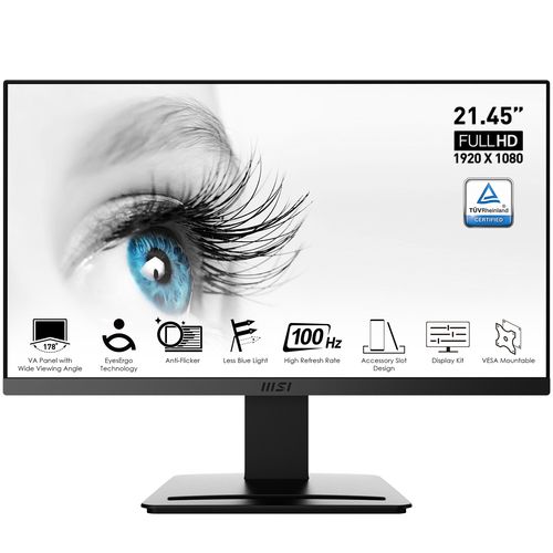 Image of MSI Pro MP223 Monitor PC 54,5 cm (21.4") 1920 x 1080 Pixel Full HD LED Nero 074