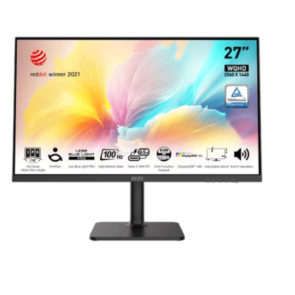 Image of MSI Modern MD272QXP Monitor PC 68,6 cm (27") 2560 x 1440 Pixel Wide Quad HD LCD Nero 074