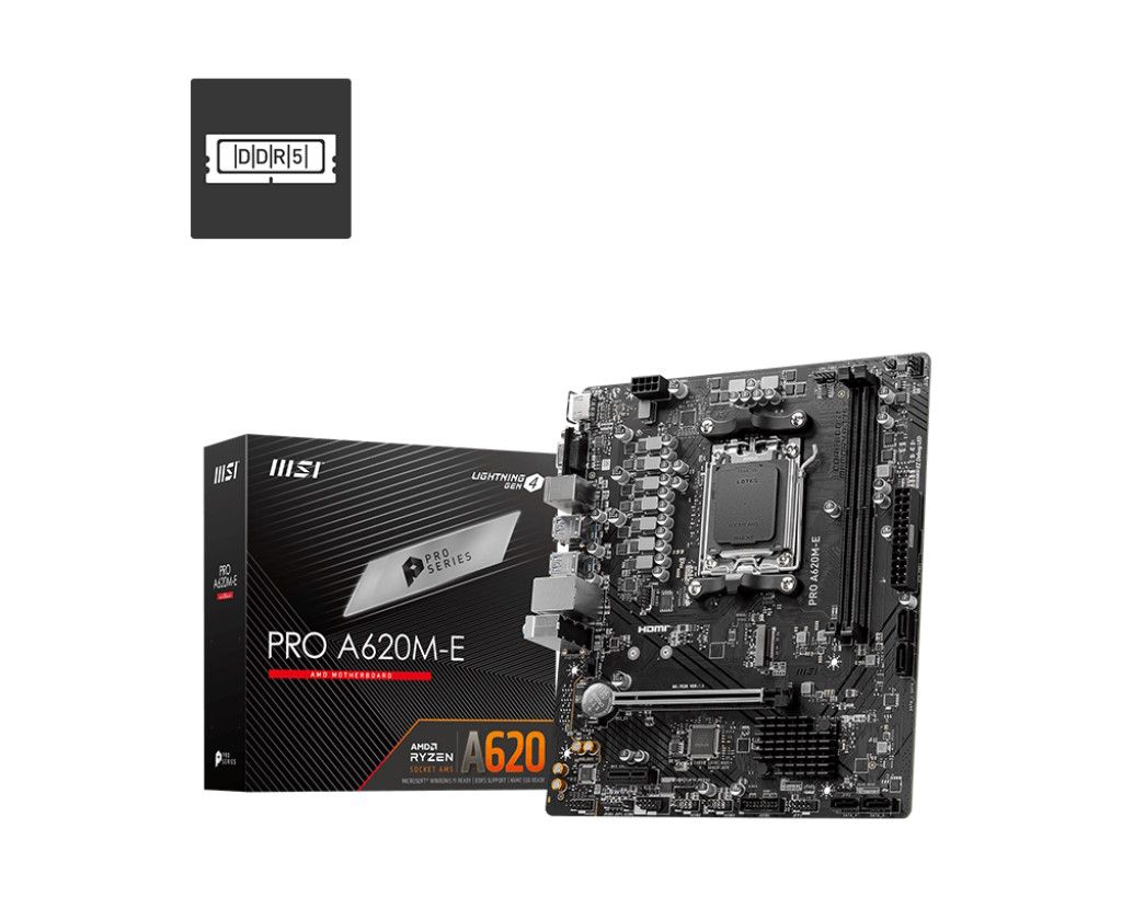 Image of MSI PRO A620M-E scheda madre AMD A620 Socket AM5 micro ATX 074