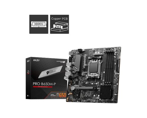 Image of MSI PRO B650M-P scheda madre AMD B650 Socket AM5 micro ATX 074