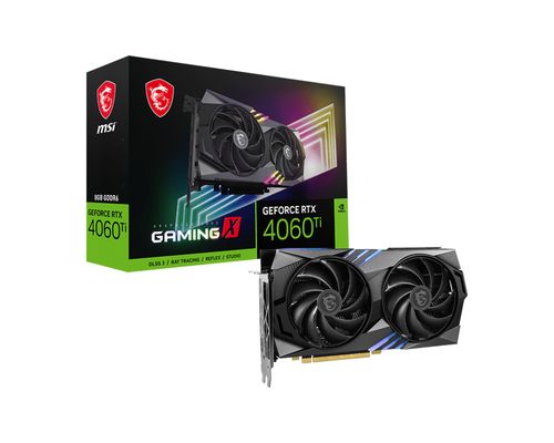 Image of MSI GAMING GeForce RTX 4060 Ti X 8G NVIDIA 8 GB GDDR6 074