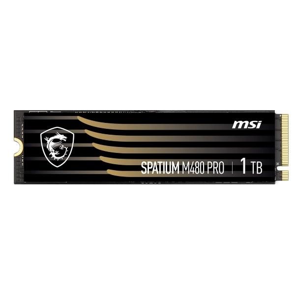 Image of MSI SPATIUM M480 PRO PCIe 4.0 NVMe M.2 1TB PCI Express 4.0 3D NAND 074