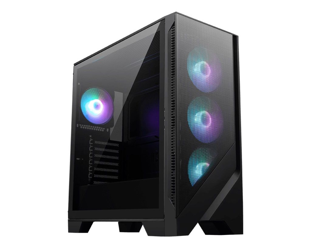 Image of MSI MAG FORGE 320R AIRFLOW computer case Micro Tower Nero, Trasparente 074