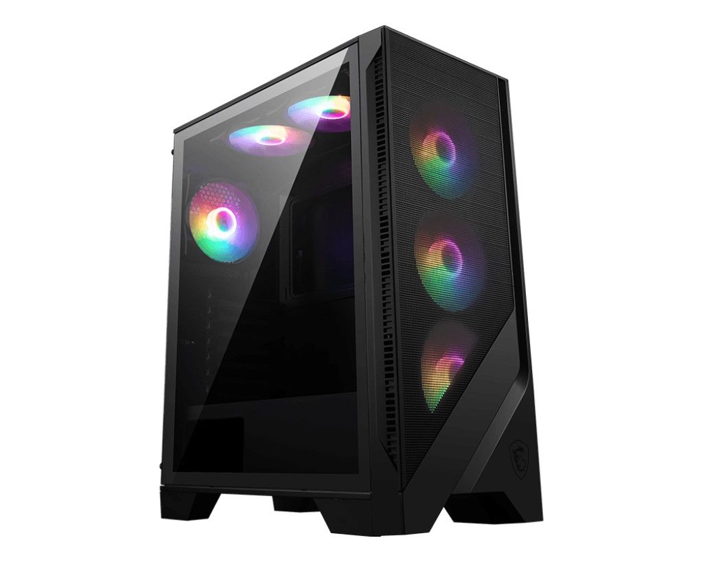 Image of MSI MAG FORGE 120A AIRFLOW computer case Midi Tower Nero, Trasparente 074