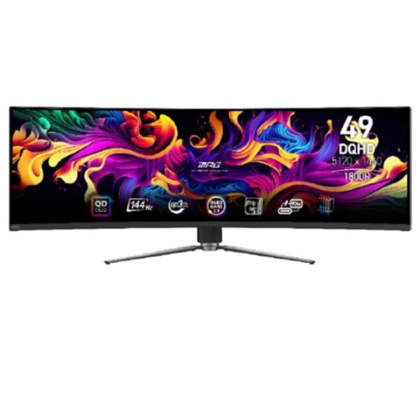 Image of MSI MPG 491CQP QD-OLED Monitor PC 124,5 cm (49") 5120 x 1440 Pixel DQHD Nero 074