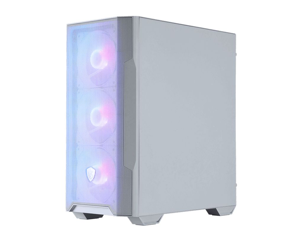 Image of MSI MAG FORGE M100R Midi Tower Trasparente, Bianco 074