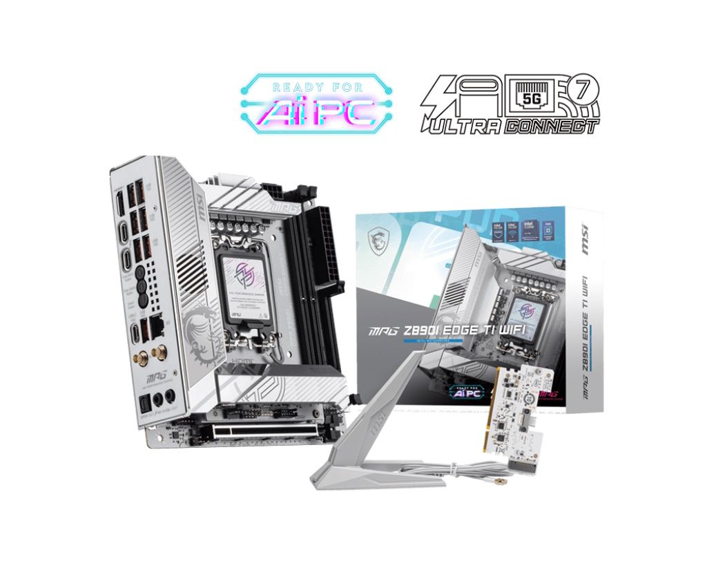 Image of MSI MPG Z890I EDGE TI WIFI scheda madre Intel Z890 LGA 1851 (Socket V1) mini ITX 074