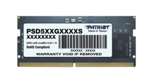 Image of PATRIOT RAM SODIMM 32GB DDR 5 5600MHZ 074