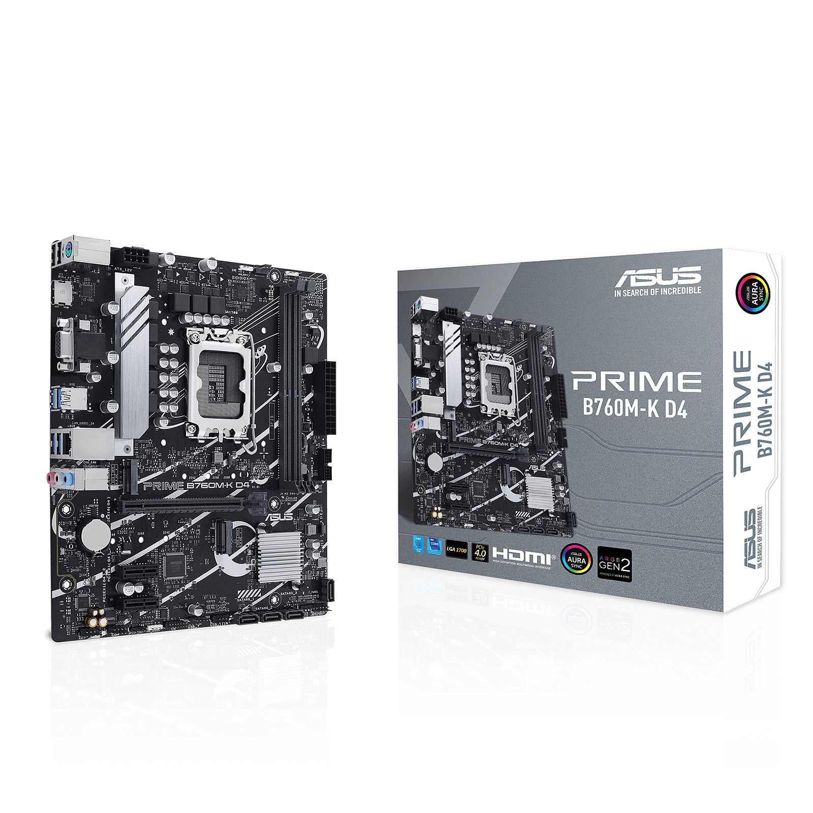 Image of ASUS PRIME B760M-K D4 Intel B760 LGA 1700 micro ATX 074