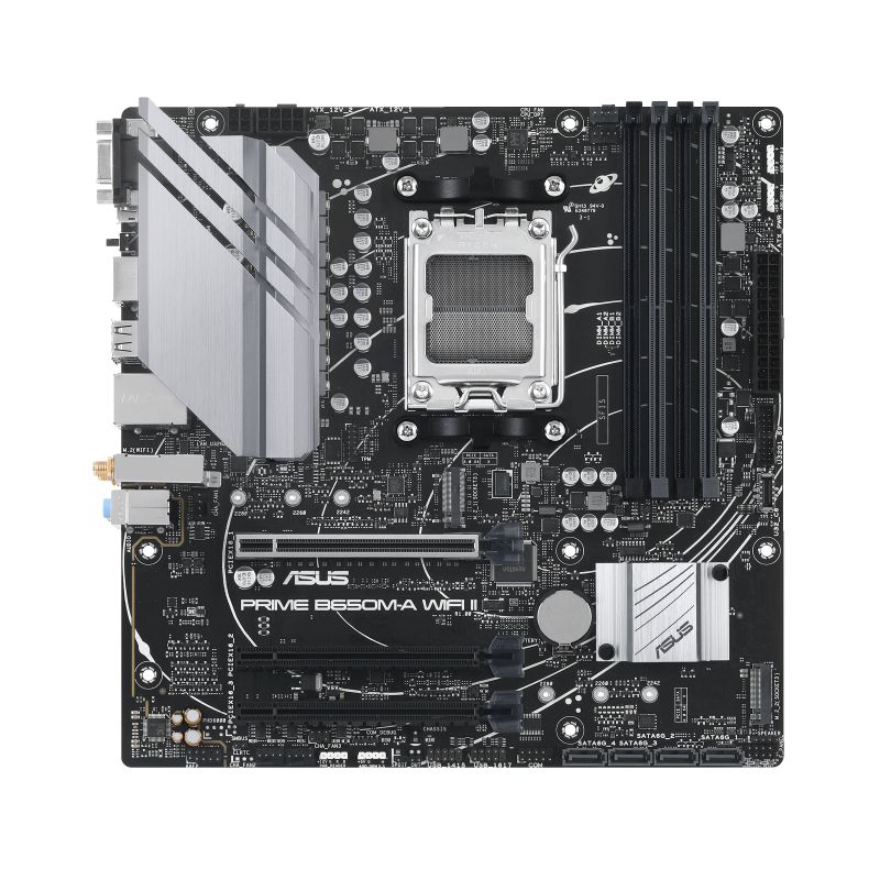 Image of ASUS PRIME B650M-A WIFI II AMD B650 Socket AM5 micro ATX 074