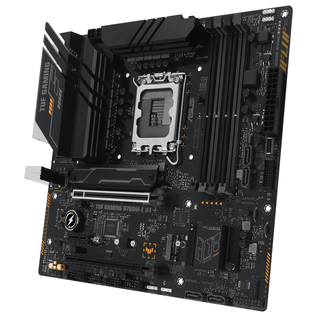 Image of ASUS TUF GAMING B760M-BTF WIFI D4 Intel B760 LGA 1700 micro ATX 074