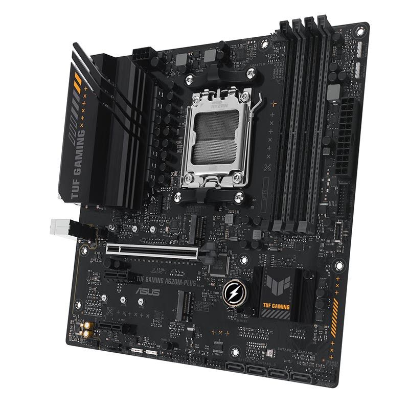 Image of ASUS TUF GAMING A620M-PLUS AMD A620 Socket AM5 micro ATX 074