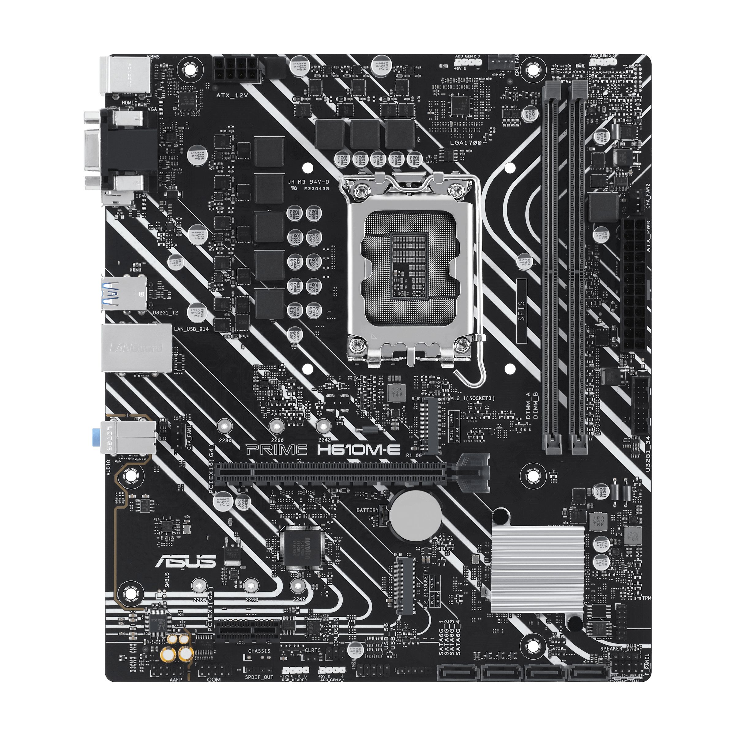 Image of ASUS PRIME H610M-E-CSM Intel H610 LGA 1700 micro ATX 074