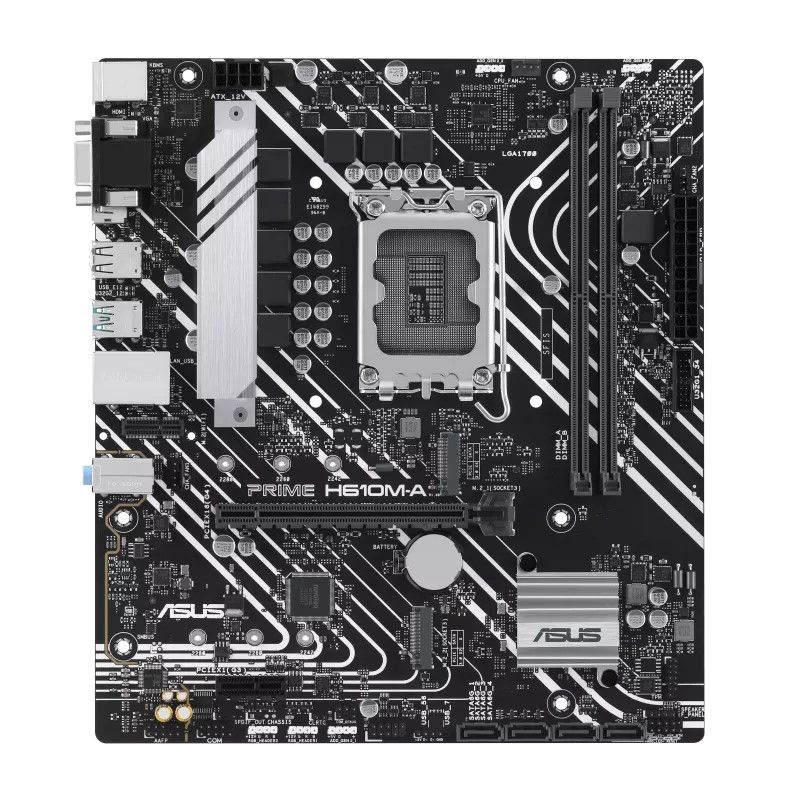 Image of ASUS PRIME H610M-A-CSM Intel H610 LGA 1700 micro ATX 074