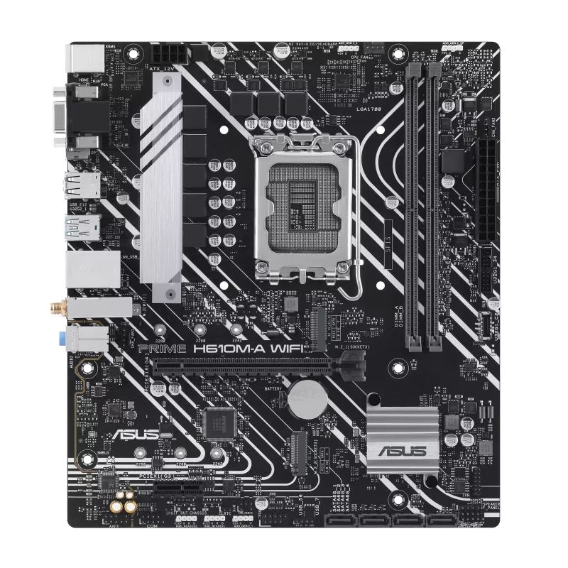 Image of ASUS PRIME H610M-A WIFI Intel H610 LGA 1700 micro ATX 074