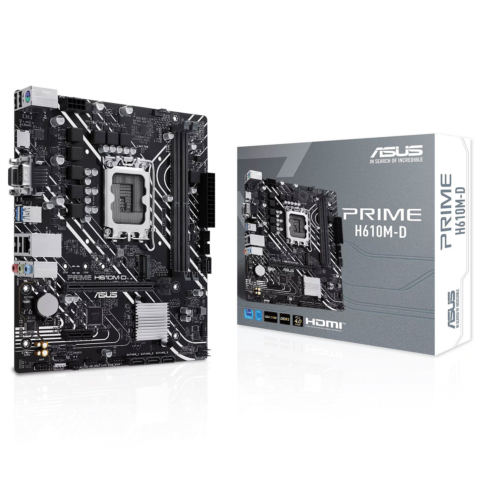 Image of ASUS PRIME H610M-D Intel H610 LGA 1700 micro ATX 074