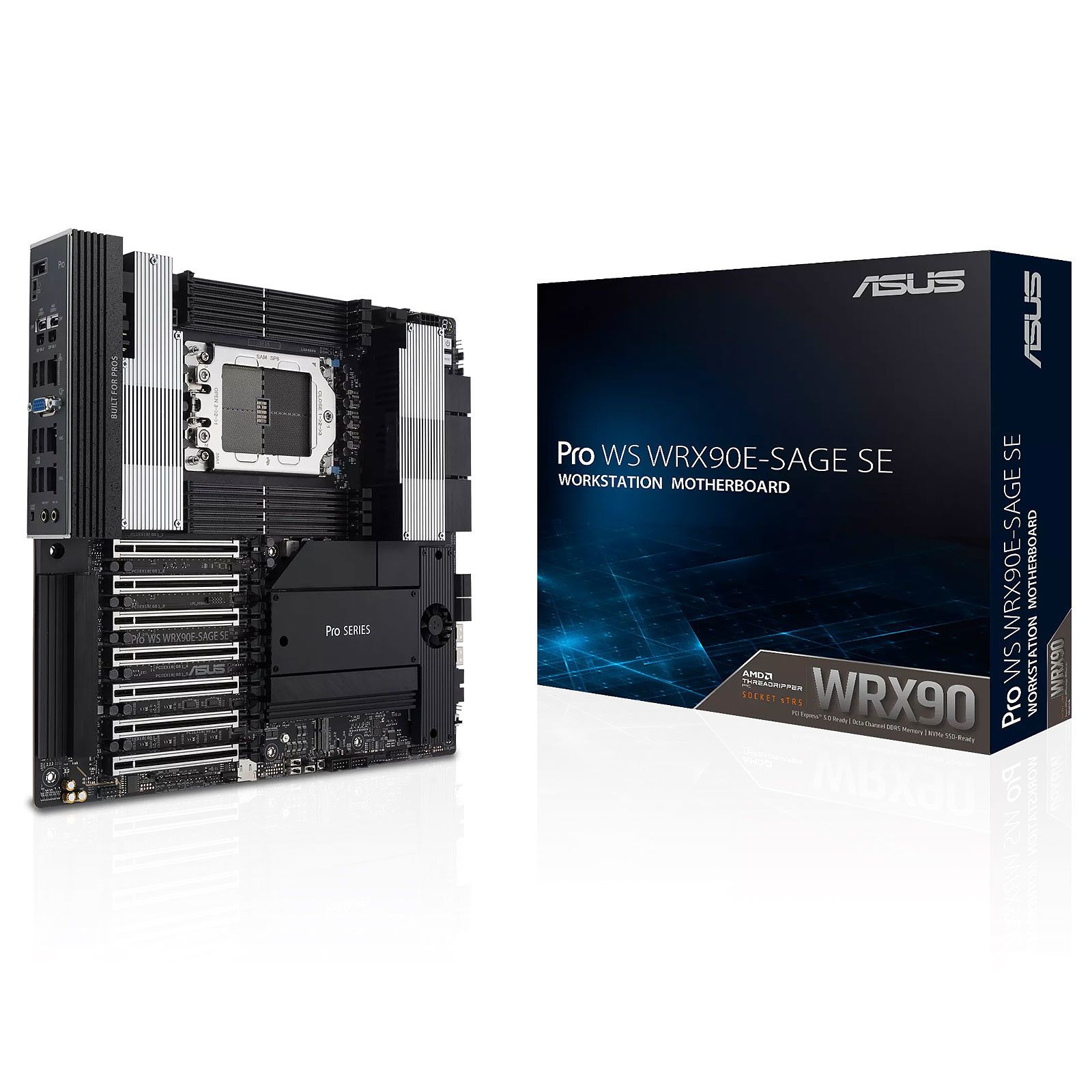 Image of ASUS PRO WS WRX90E-SAGE SE AMD WRX90 Socket sTR5 EEB 074