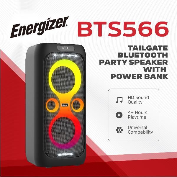 Image of PARTY SPEAKER VERTICAL BT+POWERBANK 074