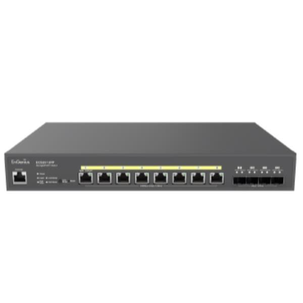 Image of EnGenius ECS2512FP switch di rete Gestito L2+ 2.5G Ethernet (100/1000/2500) Supporto Power over Ethernet (PoE) Nero 074