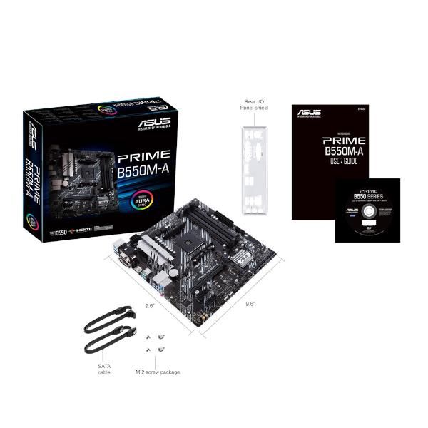 Image of ASUS PRIME B550M-A AMD B550 Socket AM4 micro ATX 074