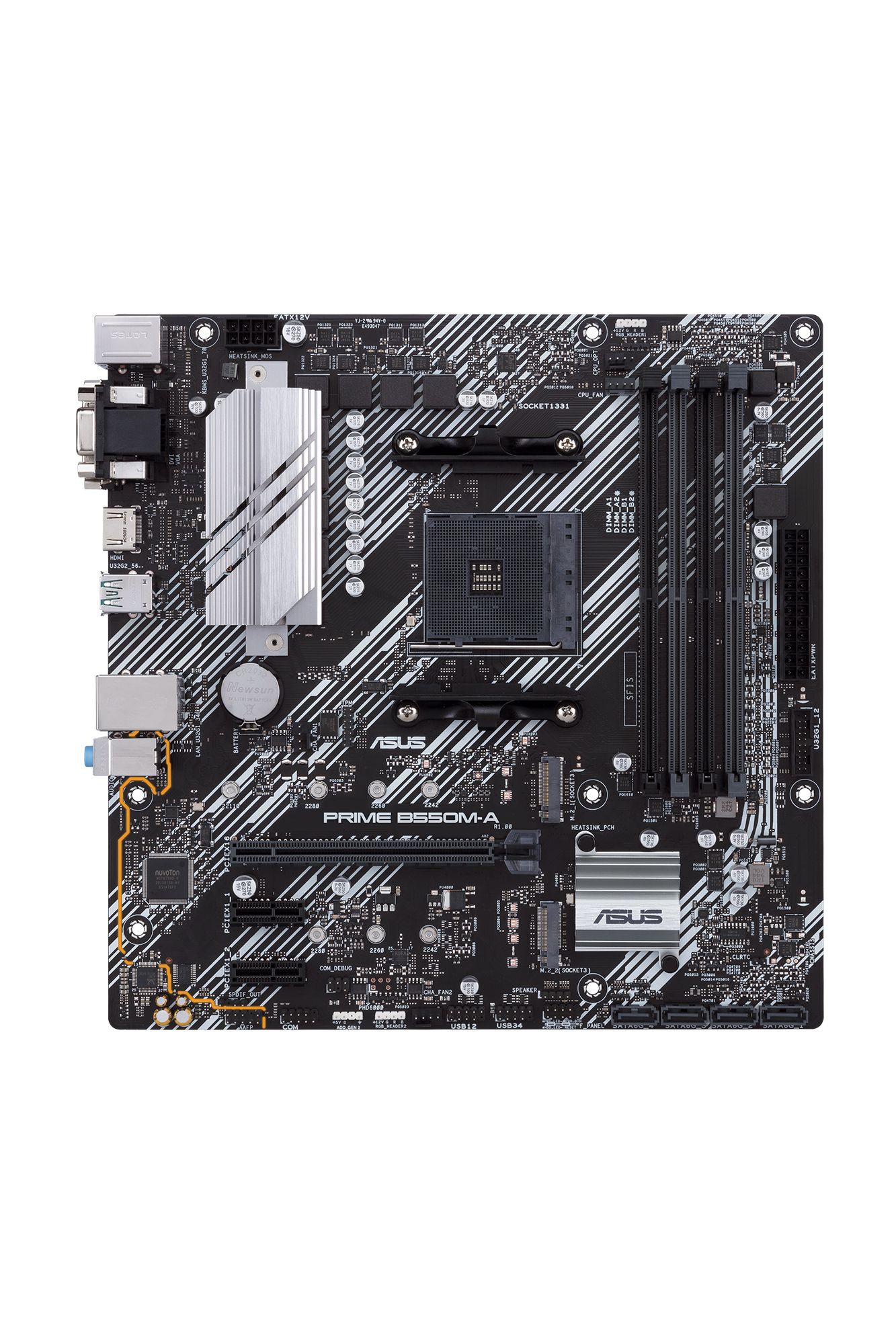 Image of ASUS Prime B550M-A/CSM AMD B550 Socket AM4 micro ATX 074