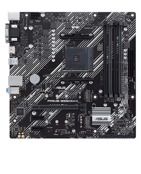 Image of ASUS PRIME B550M-K AMD B550 Socket AM4 micro ATX 074